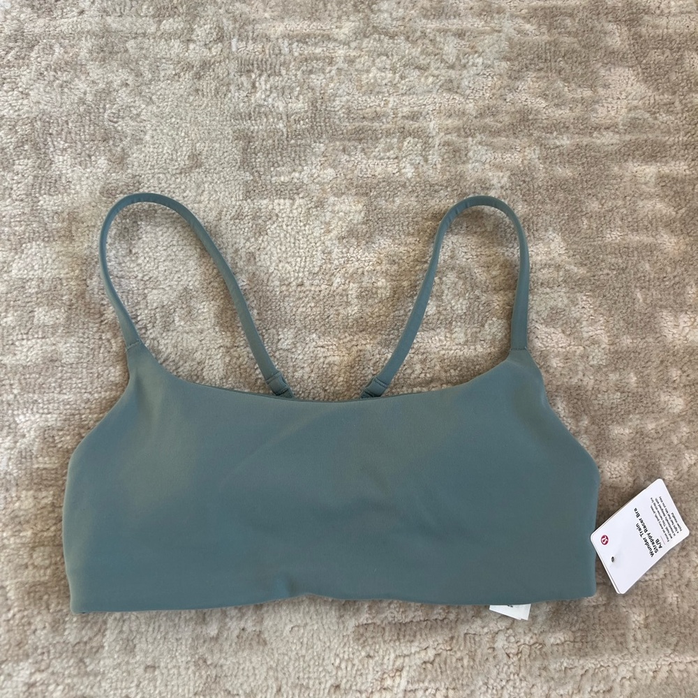NWT Lululemon Athletica Teal Bra Size 6